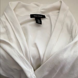 White House Black Market shrug